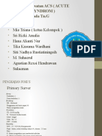 Asuhan Keperawatan ACS (ACUTE CORONARY SYNDROM) Clear