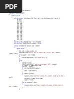 Program: Using Using Namespace Class Private Static Int Int New Int Int