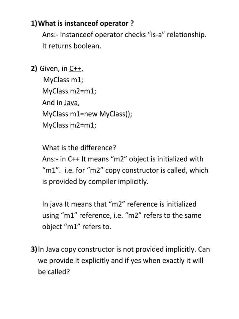 Day 2 Viva | PDF | Inheritance (Object Oriented Programming) | Class ...