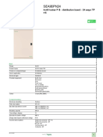 Acti 9 Isobar P - B Type - SEA9BPN24 PDF