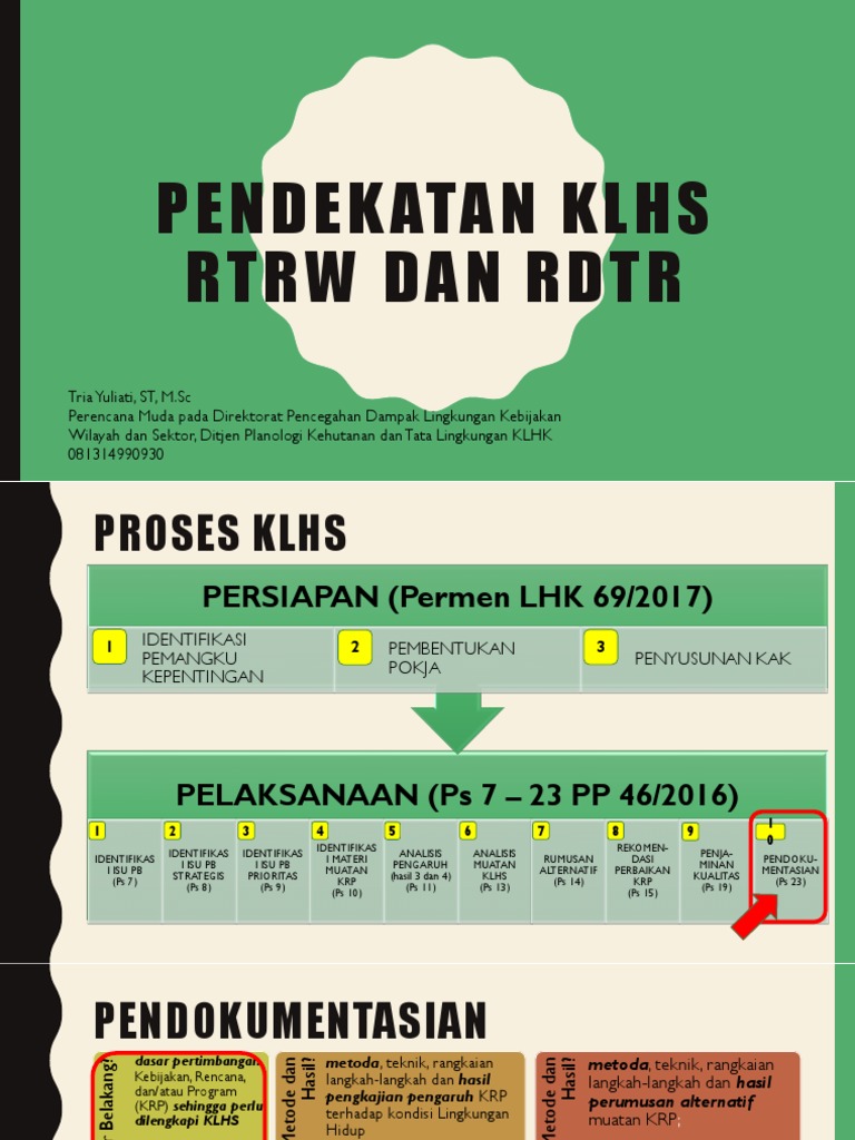 Materi Klhs Rtrwdan Rdtr Tr Pdf Pdf