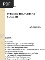 Offering Help Class Xii