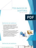 CONCEPTOS BASICOS DE AUDITORIA Derly Oha Quispe