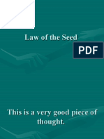 Law of The Seed