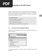 Navigating in The SAP System PDF