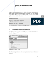 Navigating in The SAP System PDF
