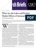 What Are The Labor and Product Market Effects of Automation? New Evidence From France