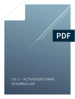 UD 2 - Actividades