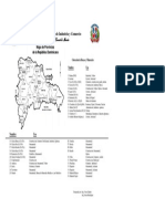 Mapa Colección de Minerales y Rocas