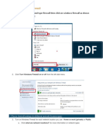 Setting Up A Windows Firewall and IP Address