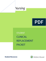 vSim CLINICAL REPLACEMENT PACKET