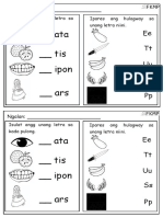 Week 20 Bisaya Worksheets