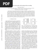 Quantum Autoencoders With Enhanced Data Encoding