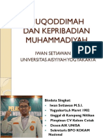 Muqodimah Dan Kepribadian PDF