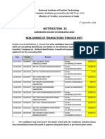 Notification-13 for Counslling 2020-MFM