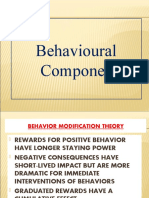 Behavioural Component