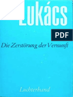 LUKÁCS, György - WERKE, Band 9, Die Zerstörung Der Vernunft-Lutchterhand (1962) PDF