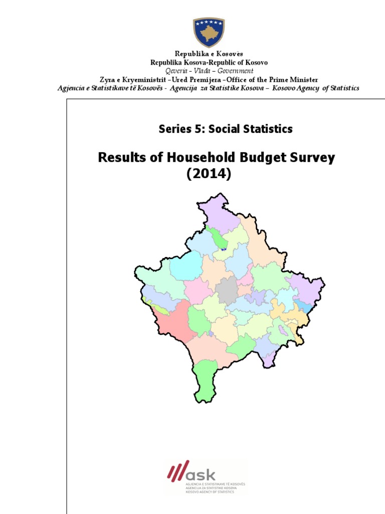 ASK - Results of Household Budget Survey 2014 | PDF | Income | Consumer ...