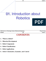 Lecture 1 Introduction Robotics
