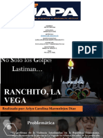 Prevención de la Violencia Intrafamiliar en la comunidad de Ranchito, La Vega