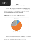 Presentation, Analysis and Interpretation of Data: 1st Semester