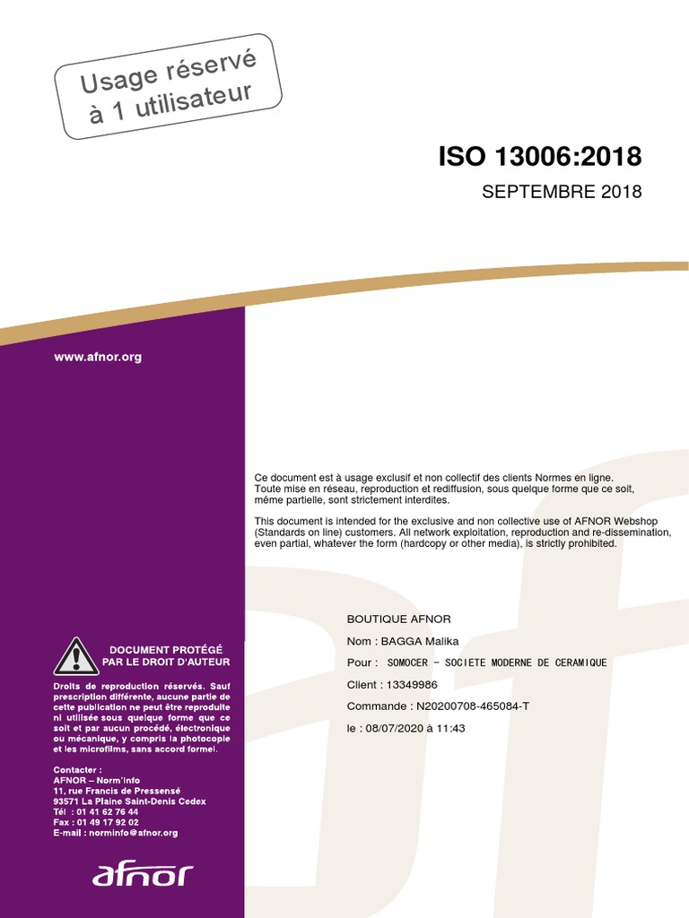 Iso 13006-2018 | PDF | Science | Business