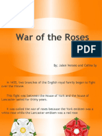 War of The Roses: by Jalen Verano and Celina Sy