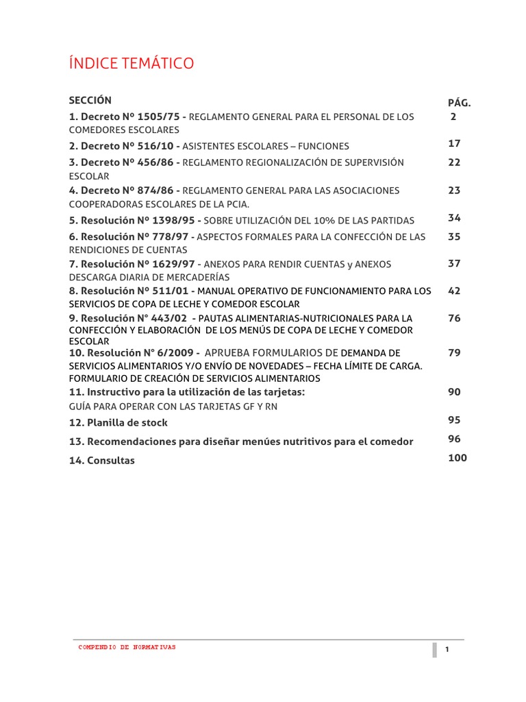 Compendio - Formato FINAL (11-0-2014) PDF | PDF | Regulación ...