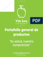 Portafolio de Productos - Grupo Empresarial Vida Sana PDF