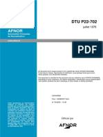 Afnor: DTU P22-702