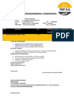 Cotizacion Volvo PDF