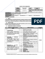 Silabo del curso Comunicación 2: Argumentación y producción textual