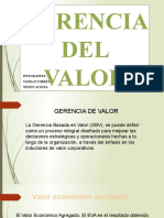 Gerencia Del Valor