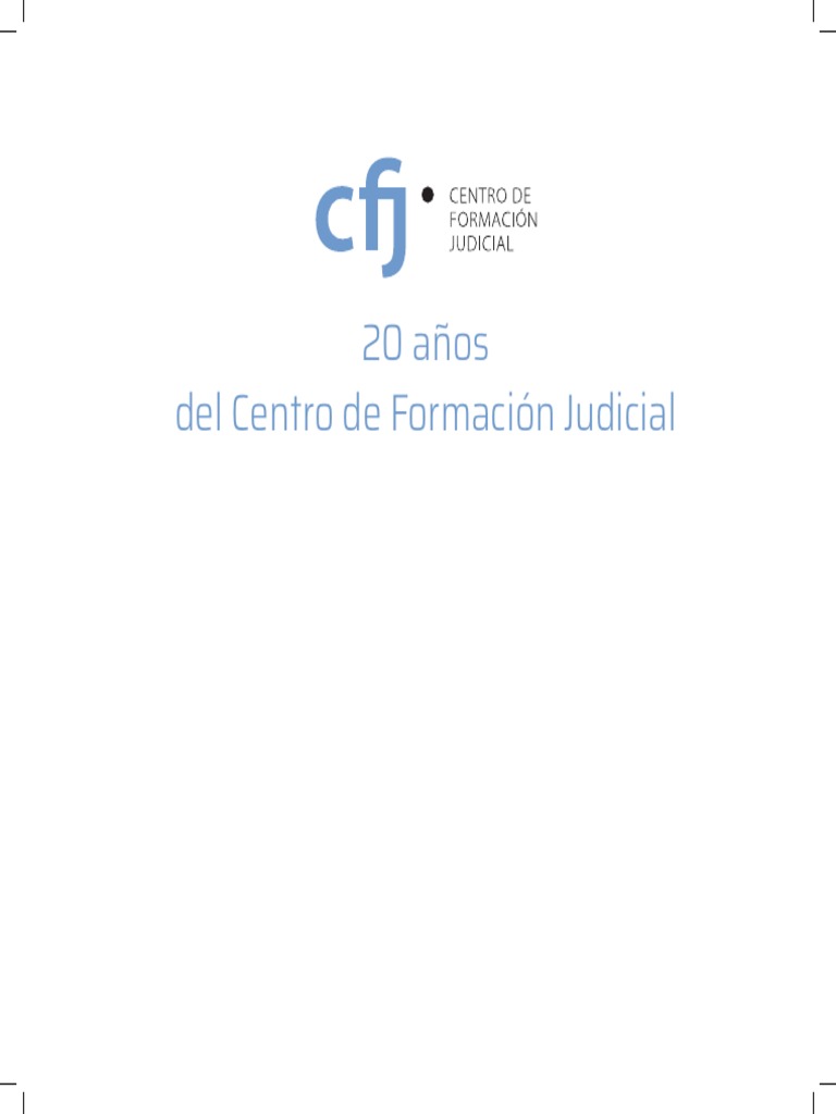 CFJ 20 Años | PDF | Buenos Aires | Juez