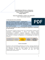 Guia de Actividades y Rúbrica de Evaluación - Reto 3 Aprendizaje Unadista