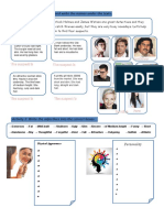 Physical Appearance Personality Activities Promoting Classroom Dynamics Group Form - 93999