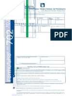 Sistema Tributario Integrado: Instructivo Formulario 702