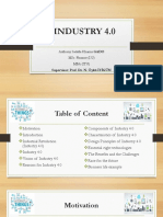 Industry 4.0: Anthony Sadalla Khamis Gado Msc. Finance (I.U) Mba (Itu)