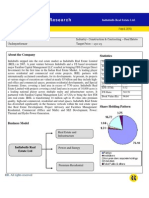 About The Company Statistics: Indiabulls Real Estate LTD