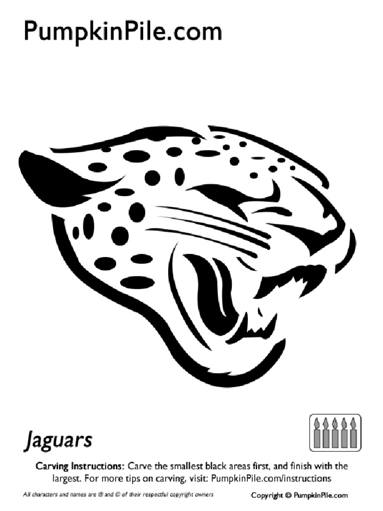 jacksonville-jaguars-pumpkin-carving-template-pdf