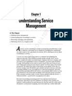 Understanding Service Management: in This Chapter