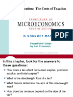 Microeconomics: Application: The Costs of Taxation