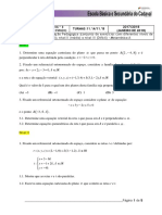 Geoemtria analítica do espaço