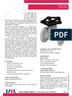 Piston Valve KVN-15-50: Material of Construction