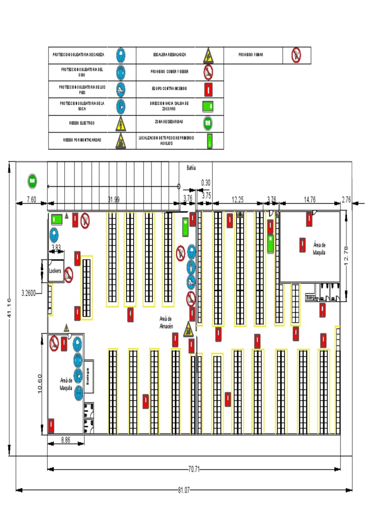 Layout Extintores | PDF | Naturaleza