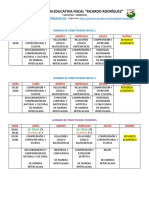 Horario de Conectividad R.R