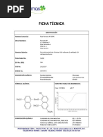 Ficha Técnica Colorante Rodamina B | PDF