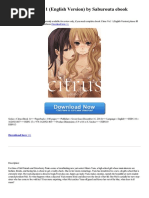 Citrus Vol 1 English Version PDF | PDF | General Fiction
