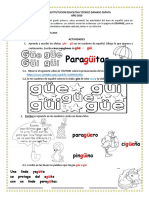 Estrategia Español Letra Güe - Güi