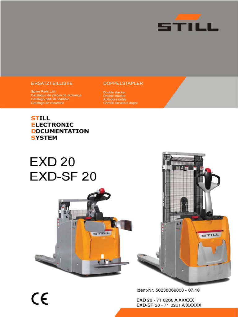 Componentes EXD 20 / EXD-SF 20 | PDF | Tornillo | Engranaje